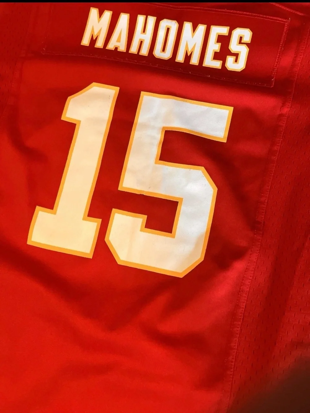 Nike NFL Kansas City Chiefs Patrick Mahomes #15 On-Field Jersey Red Size M youth